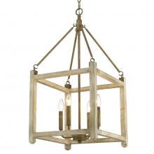  0886-4P BC - Orville 4 Light Pendant in Burnished Chestnut